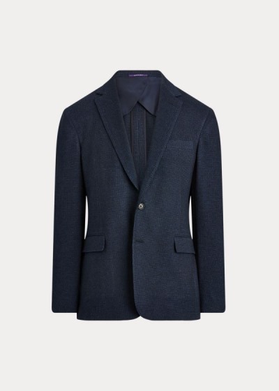 Men's Ralph Lauren Hadley Piqué Suit Jacket | 841367XRH